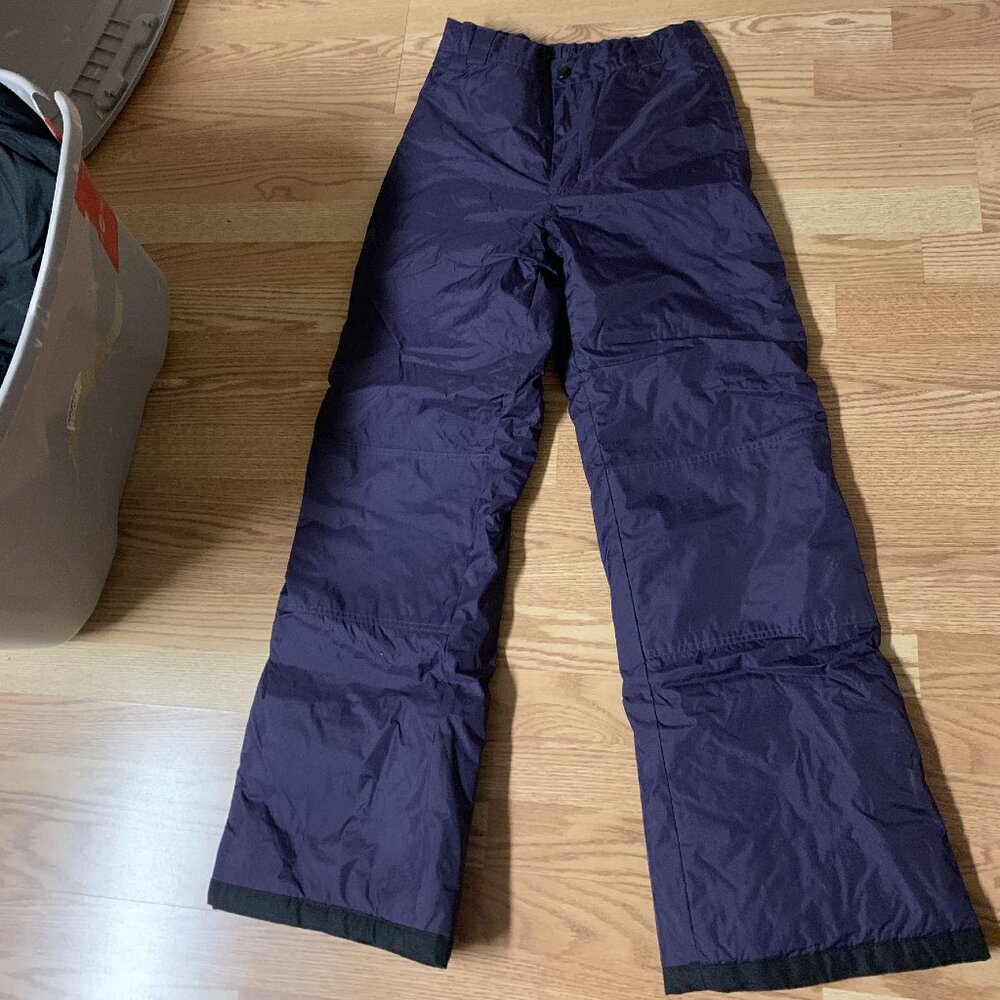 Sportek Purple Youth Size 16 Snow Pants Snowpants